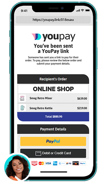 Roomblooms - Request the gift you want with YouPay! Step 3
